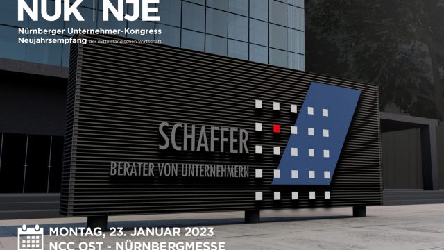 Schaffer & Partner unterstützt den Nürnberger Unternehmer-Kongress 2023